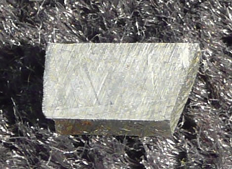 .645 gram etched part slice