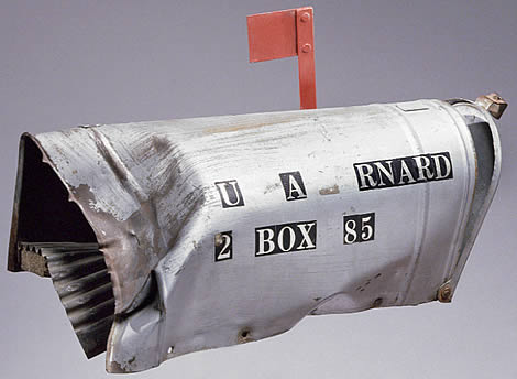 Main body of the famous Claxton mailbox (not in my collection - for reference only)