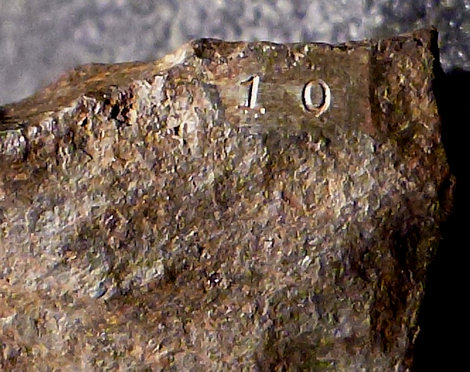 1.11 kilogram oriented individual (detail)