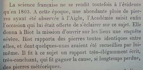 Paragraph from 1864 L'Annee bibliotheque in French (tranlation to follow...)