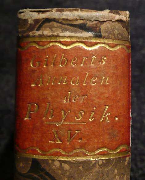 Gilberts Annalen del Physik XV