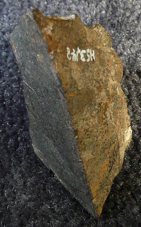 57.5 gram fragment with polished window