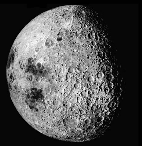 One of these craters from 'the dark side of the moon' may represent the impact event that ejected this material (moon not in my collection... for reference only)