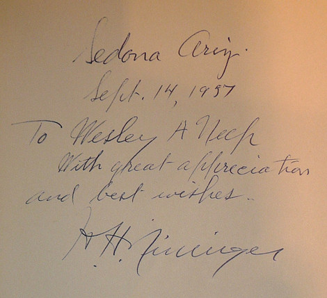 Author's inscription